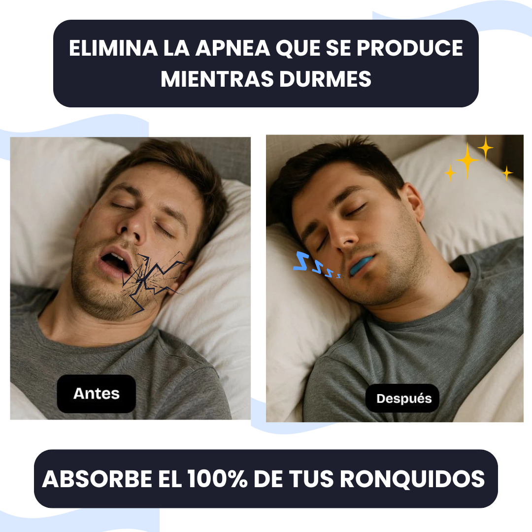 AirRest™ 2025 | Bucal anti-ronquidos y anti-apnea | En Oferta (Hasta el Domingo)